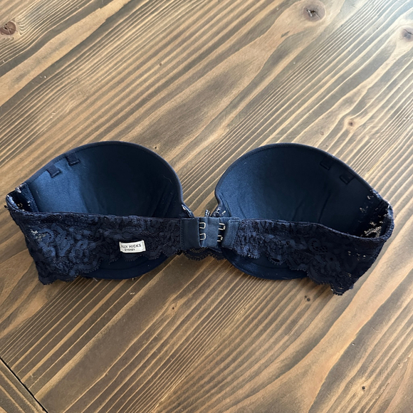 Women's Gilly Hicks Bra Size 34A Navy Blue - Picture 3 of 4